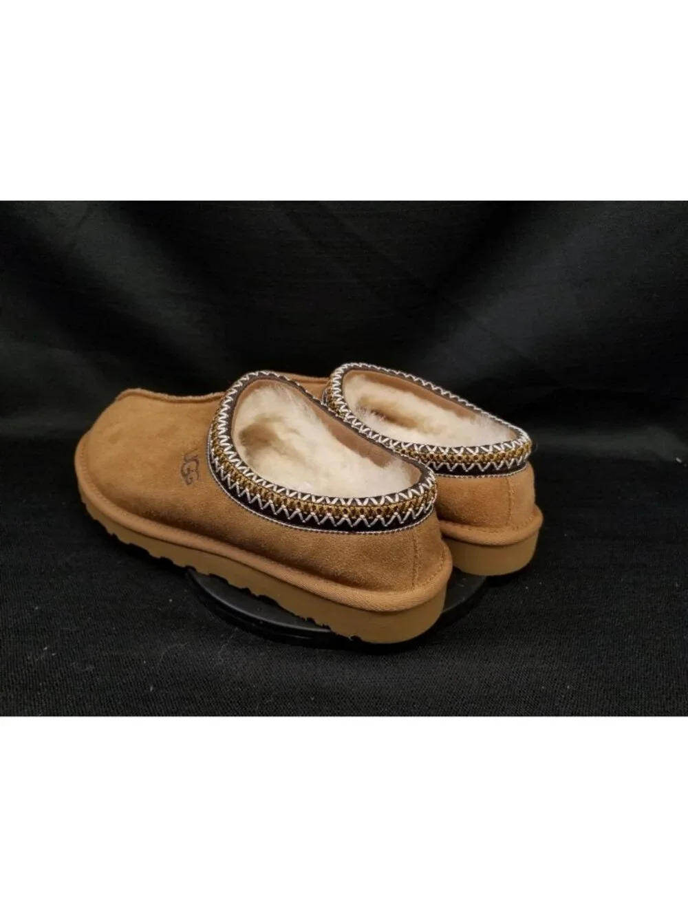 UGG Men's Tasman II Slippers Suede Chestnut Size 7 NEW IN BOX!